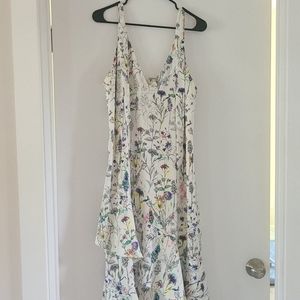 Floral midi dress